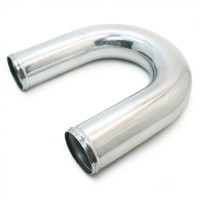 Алюминиевая труба ∠180° Ø64 мм (длина 600 мм)