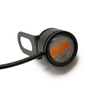 Светодиодная лампа с ножкой (оранжевая, SMD-3)