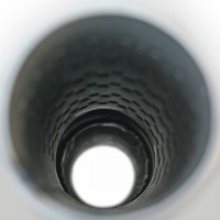Резонатор «belais» круглый Ø100 мм, c камерой длина 500 мм, труба Ø51 мм (нержавеющая сталь)