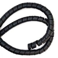 Защитная спираль для проводов 16/22 мм (чёрная)