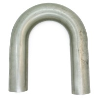 Труба гнутая Ø51 угол 180° нержавеющая сталь (длинна 500мм)